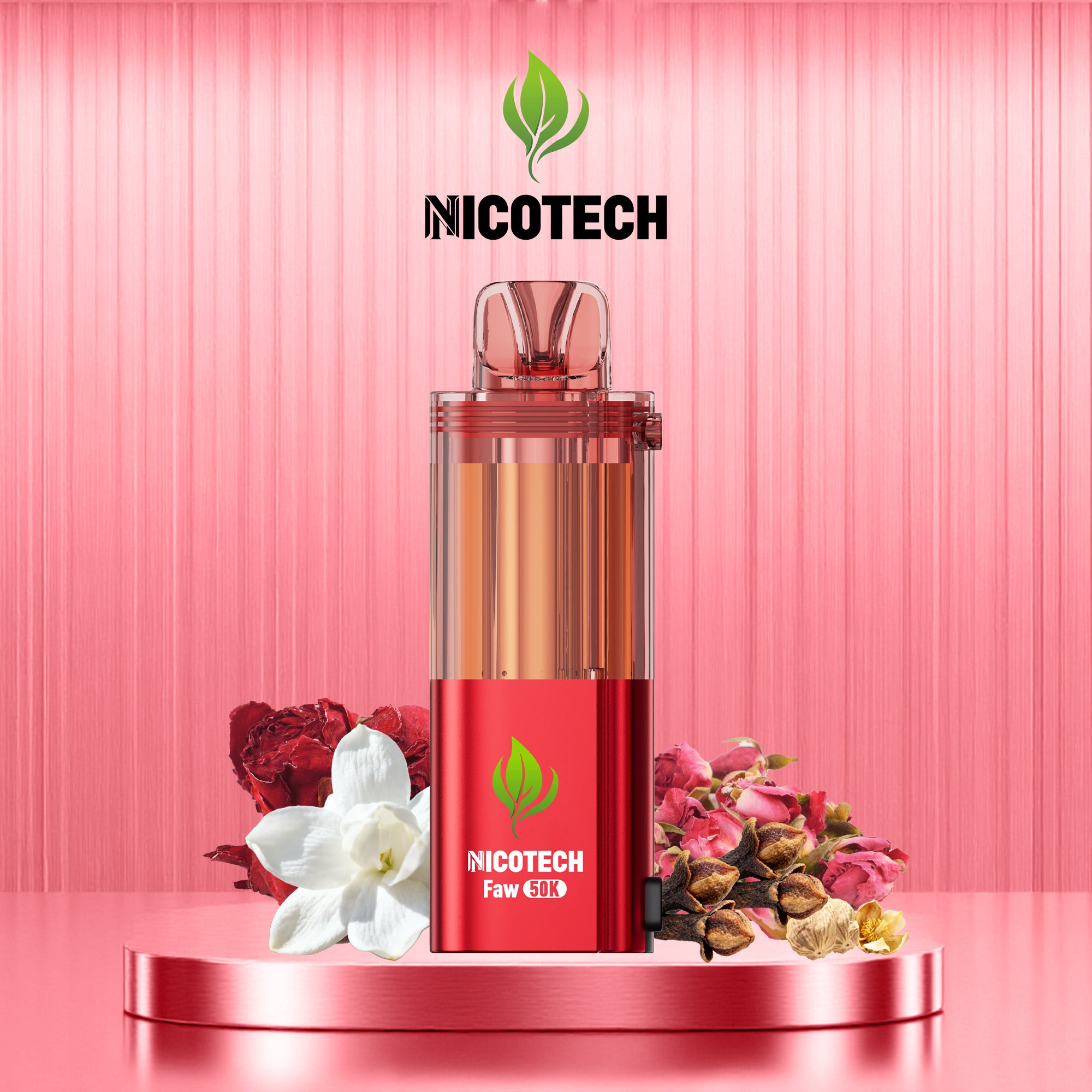Nicotech Faw 50K Puff Pod Only Sweet Pan 5% Nicotine